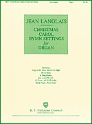 cover Christmas Carol Hymn Settings Organ sheet music cover